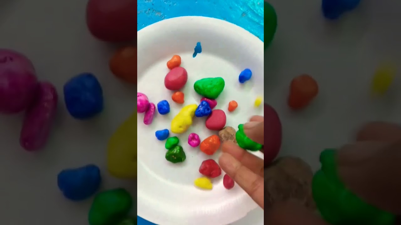 how to make colour stones at home /#shorts #diy#colorstone #viral