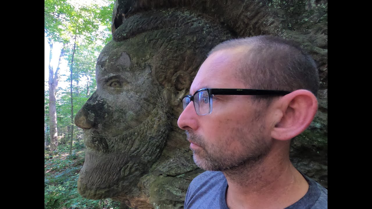 "Hidden Faces"    Worden Ledges ( Hinckley, Ohio )