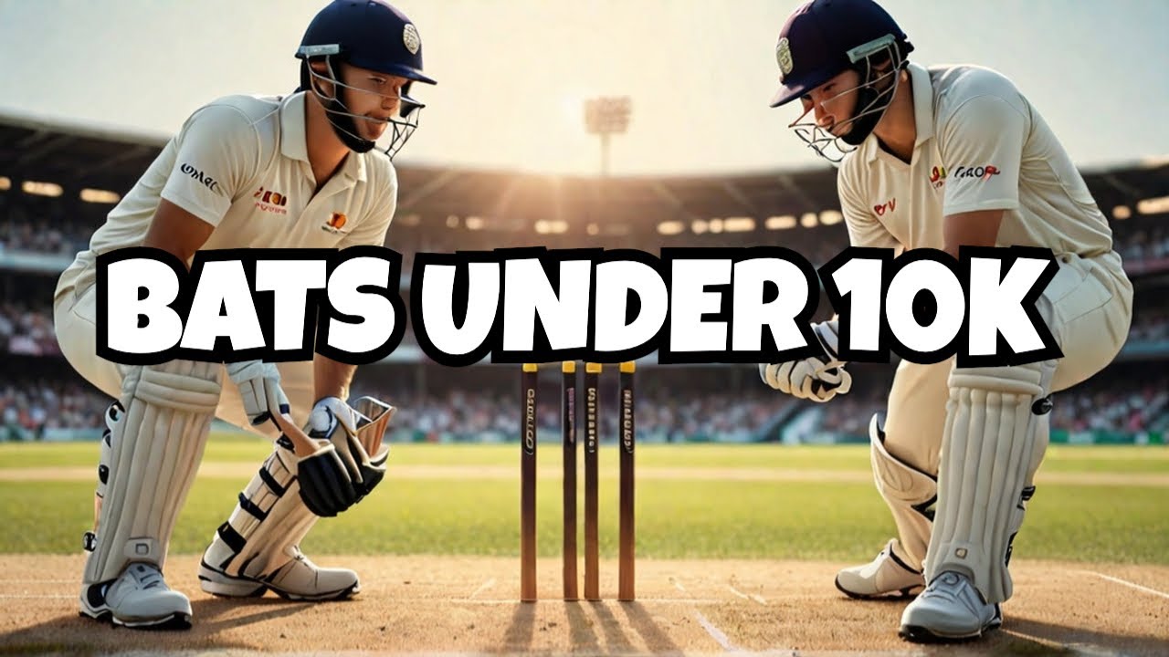 🔥 Best English Willow Bat Under 10000 INR | BAS Cricket Bat 🏏 | 🤩 English Willow Cricket Bat