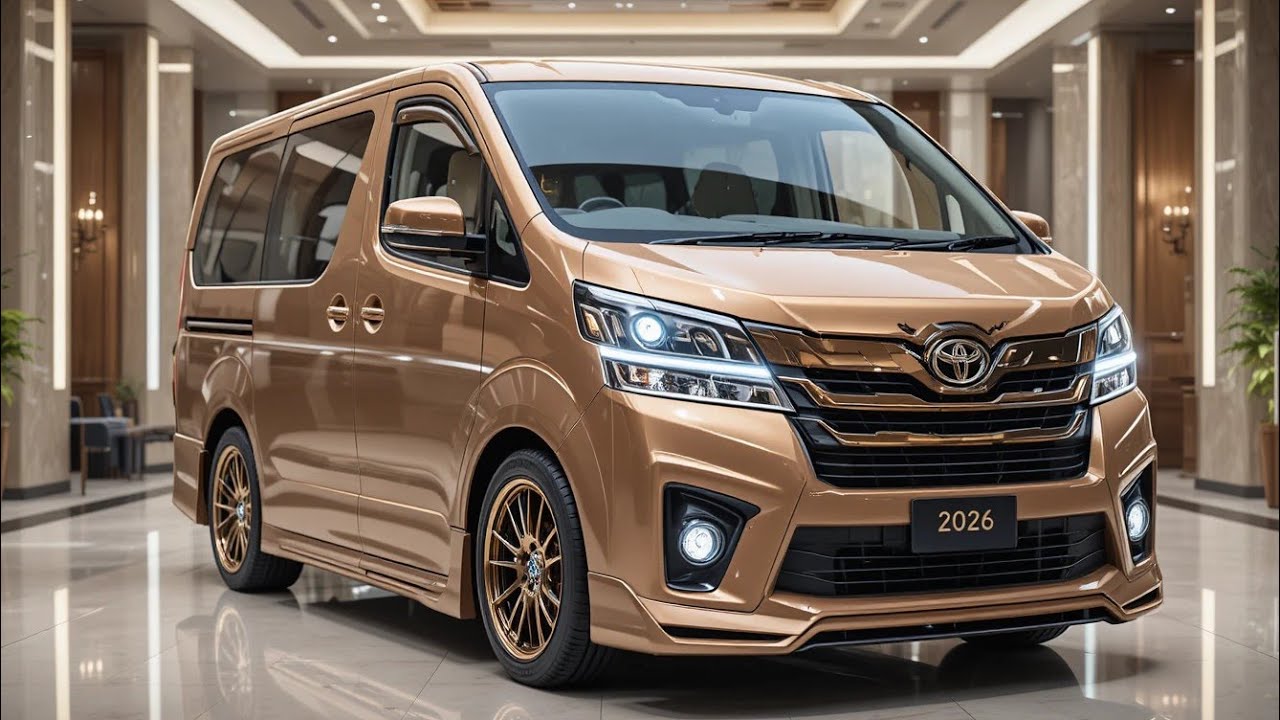 【衝撃】2026年新型トヨタ・ハイエースが別次元すぎた…これはもうバンじゃない！