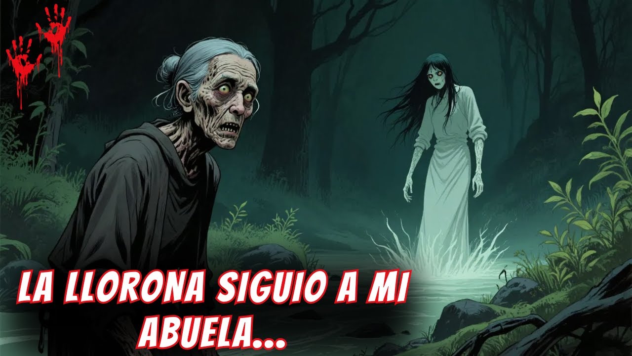 El Día que LA LLORONA Atacó a Mi Abuela😱 (Terror Animado)