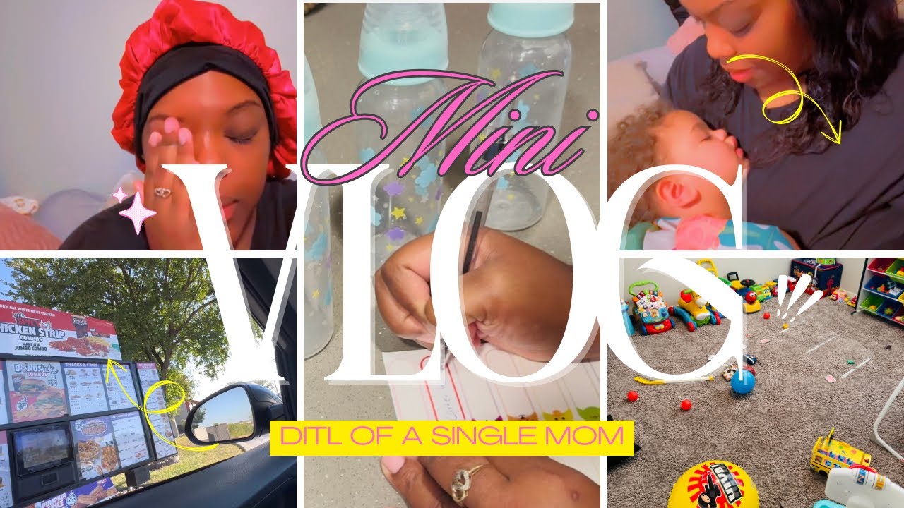 Day In the Life of a Single Mom | Mini Vlog