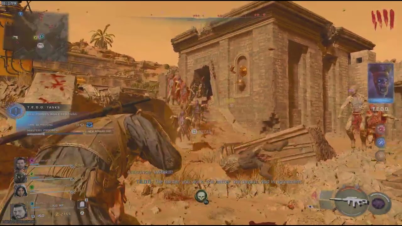 Call of Duty Mars Survival Gameplay