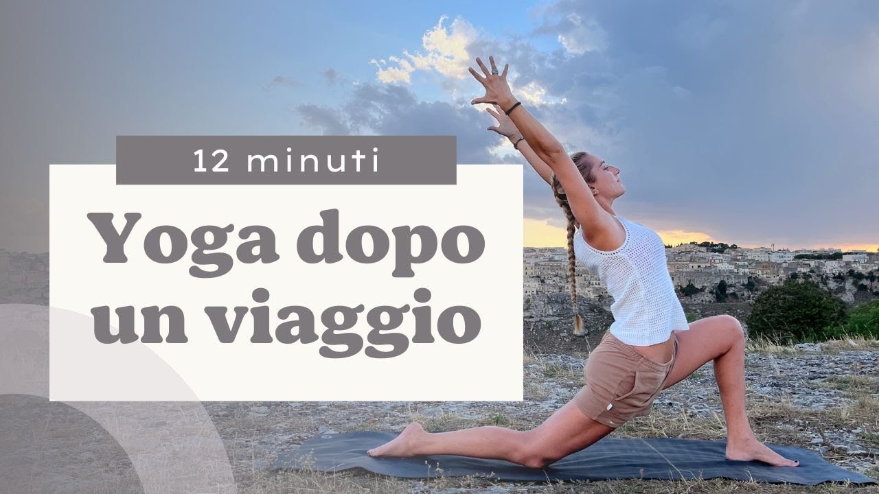 Yoga dopo un viaggio | 12 minuti | Yoga online