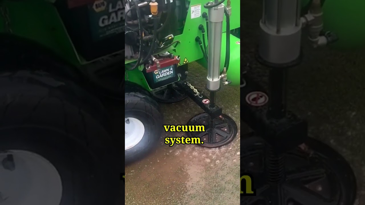 🌱 Lawn Drying Vacuum Machine: Fast Water Removal After Rain