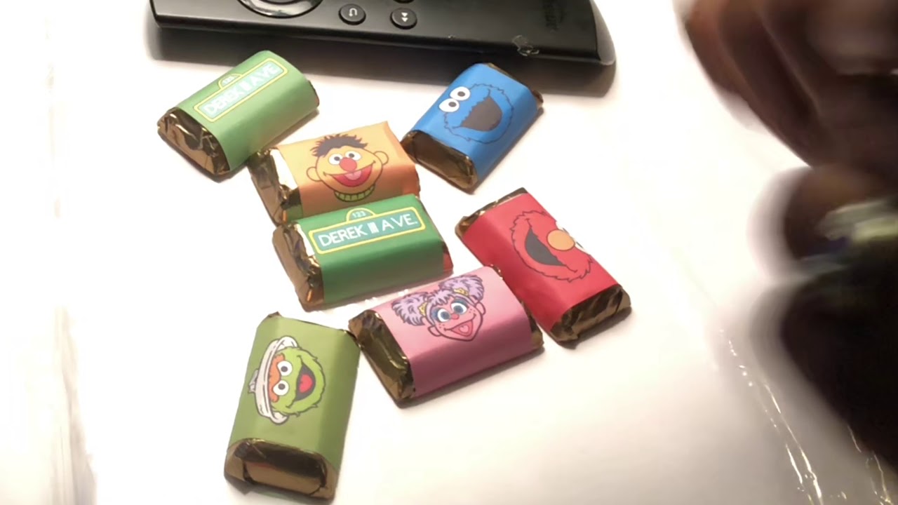 Miniature Hershey Wrapper | I TESTED A NEW STICKER PAPER | Tam's Sweet Life