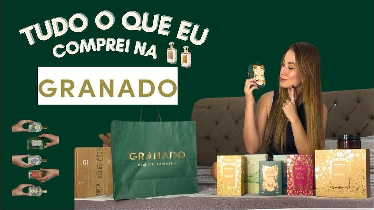 PERFUMES NOVOS DA GRANADO
