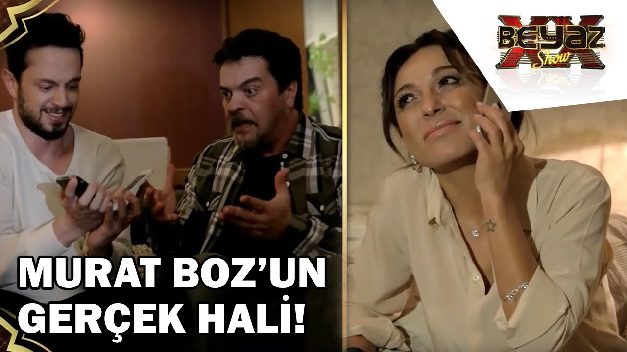 Murat Boz'un Ger&ccedil;ek Y&uuml;z&uuml; Ortaya &Ccedil;ıktı!  - Beyaz Show