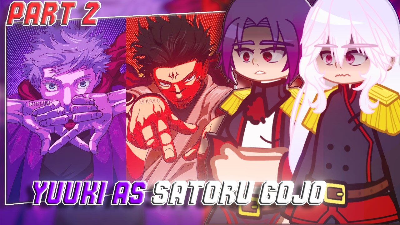 🇺🇸/🇧🇷 [PART2] Mato Seihei No Slave Reacts to Yuuki as Gojo Satoru || Chained Soldier 2 - Gacha React