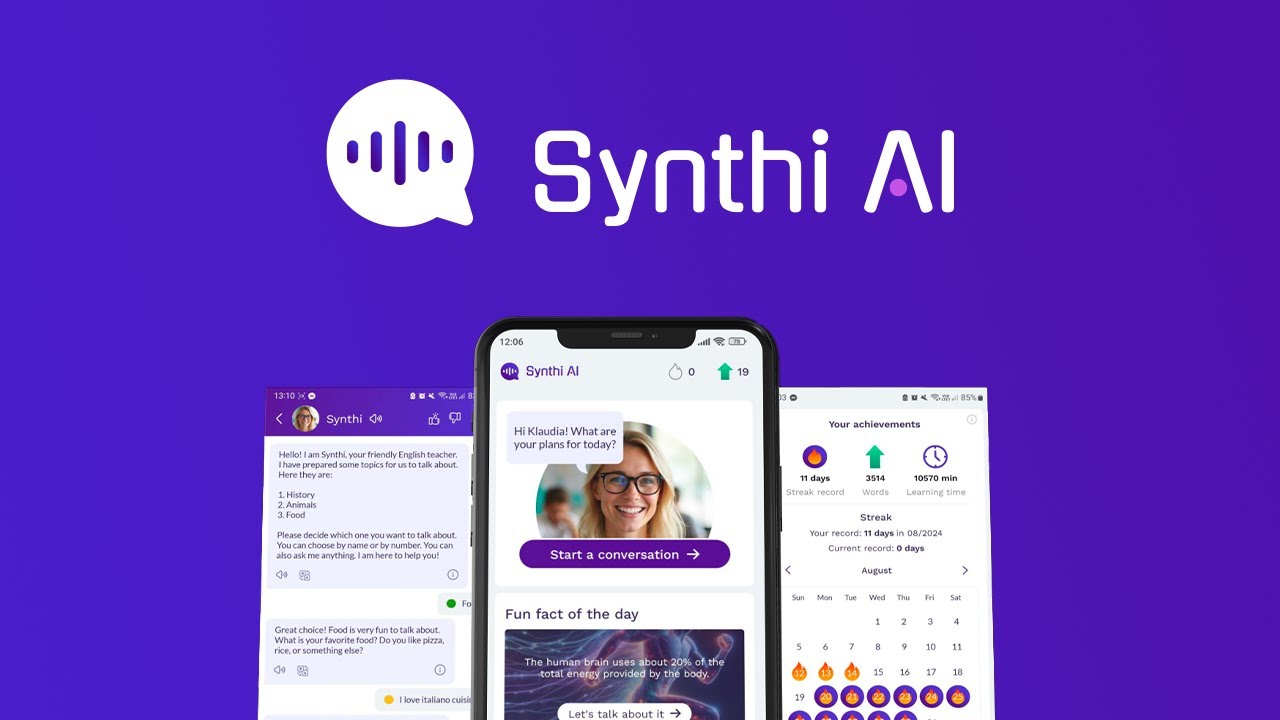 Meet Synthi AI - Your personal language learning tutor