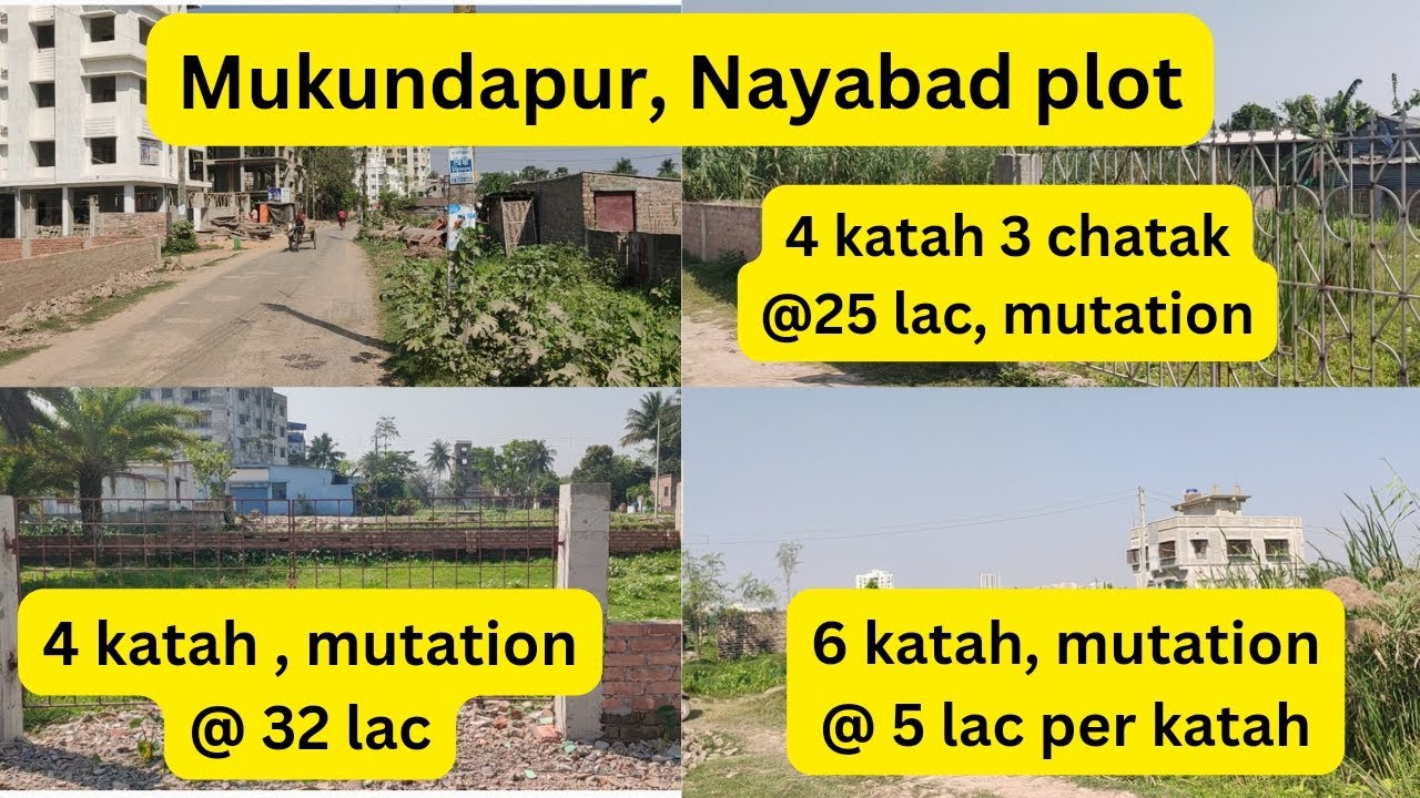 residential plot for sale in kolkata | mukundapur | nayabad | superb location plot |
