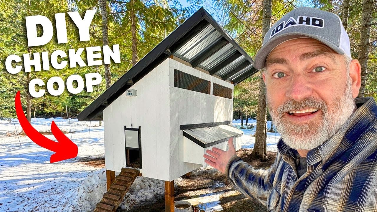 ULTIMATE Backyard Chicken Coop Design | Easy to Build, Easy to Clean