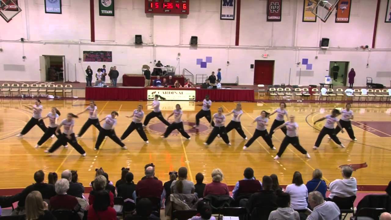 NCC dance team - M.I.A. Steppin' up dance routine North Central College Naperville Illinois Il