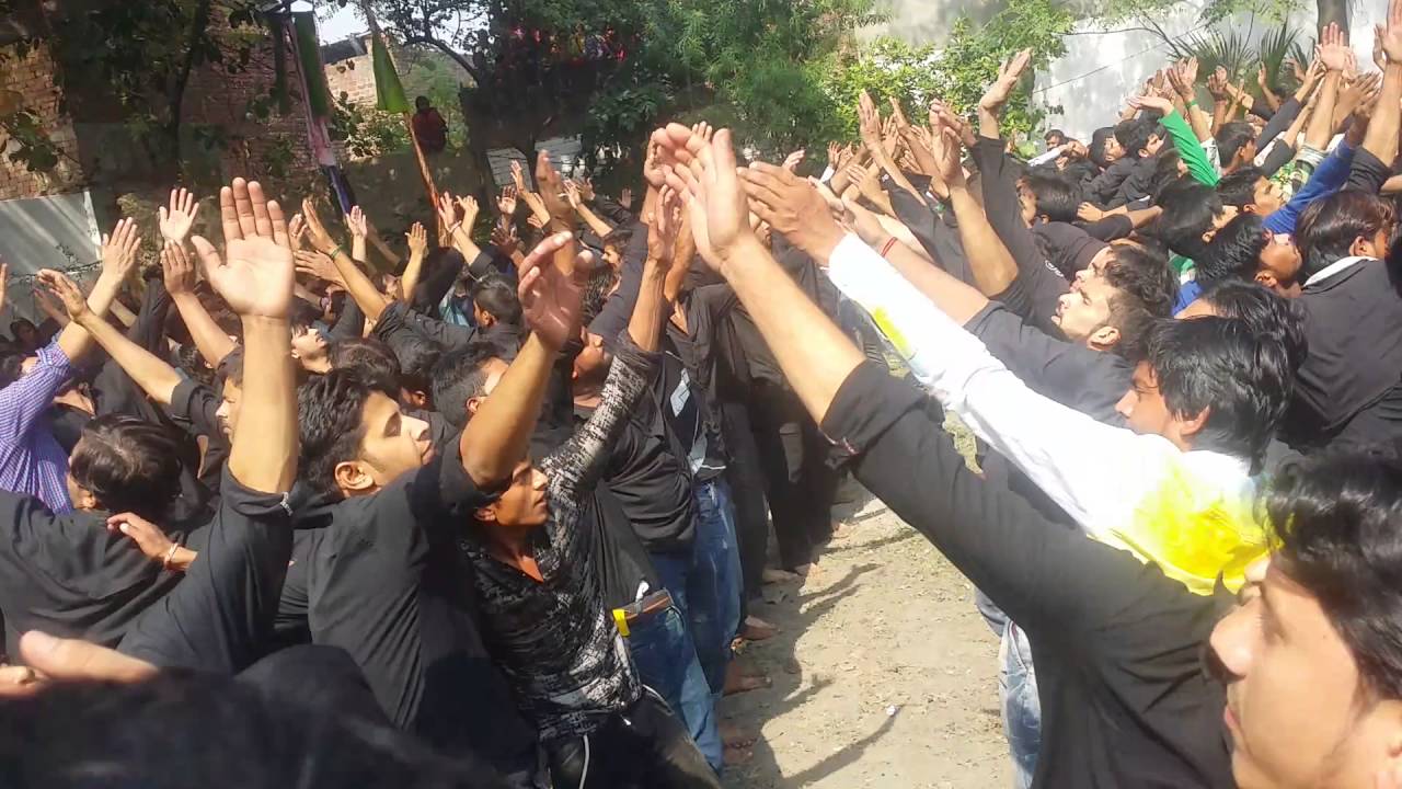 Manglour azadari 10 muharram 2016 hussaini group