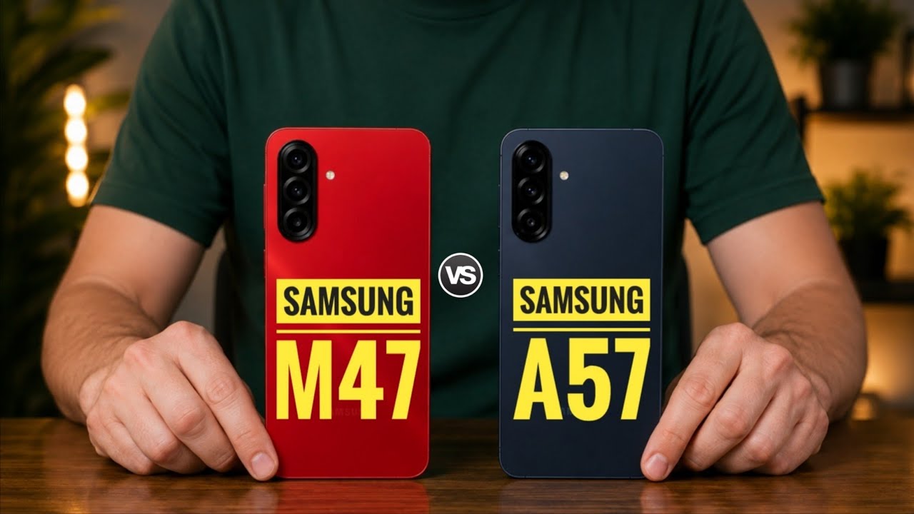 Samsung Galaxy M47 vs Samsung Galaxy A57 : Full Comparison ⚡ Which is Best?