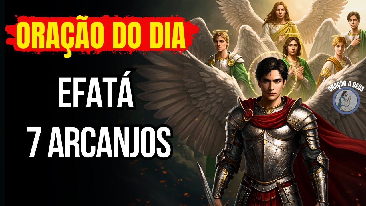 São Miguel à Frente dos 7 Arcanjos: Oração Efatá de Libertação, Milagres e Prosperidade 🕊️