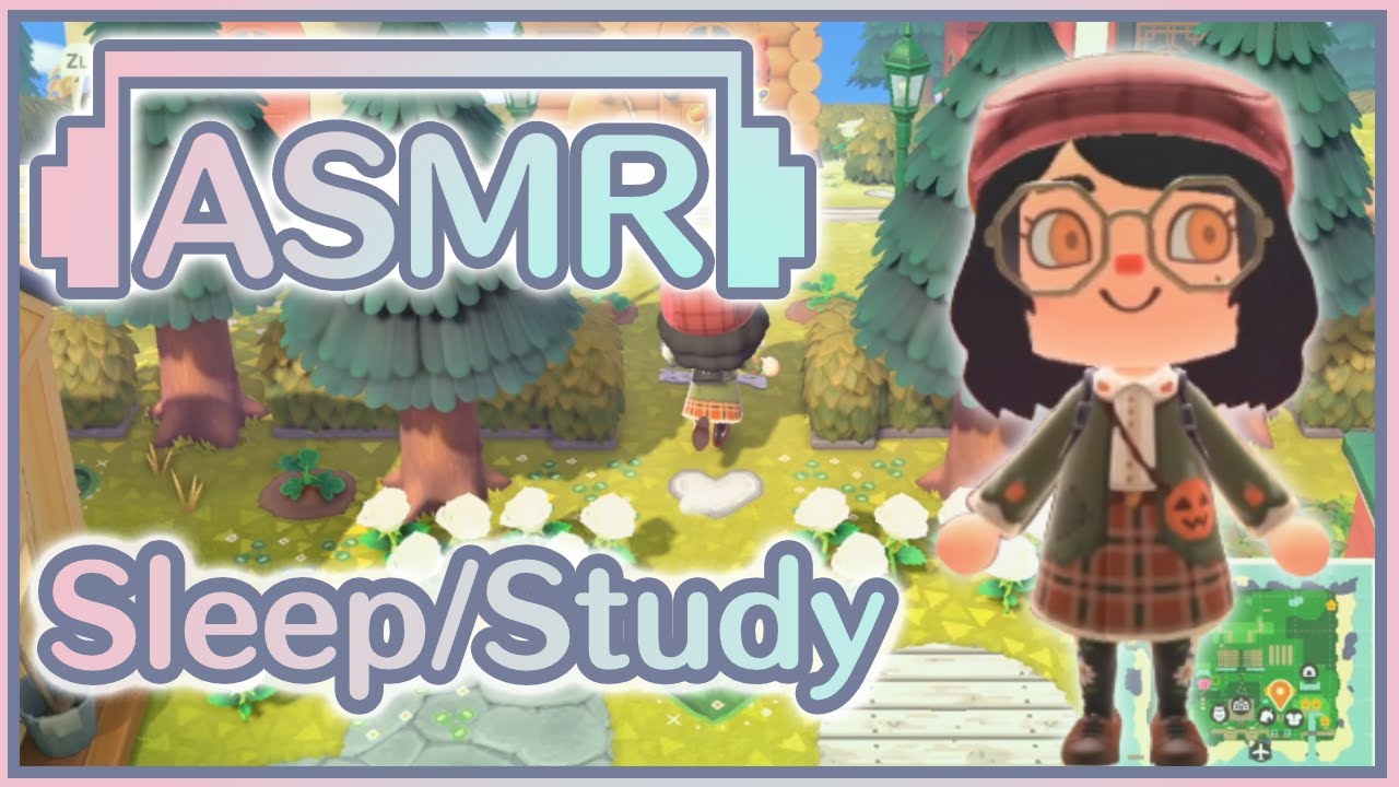 Animal Crossing ASMR 🍂 No Talking | Cozy Autumn Decorating + Outfits & Game Sounds