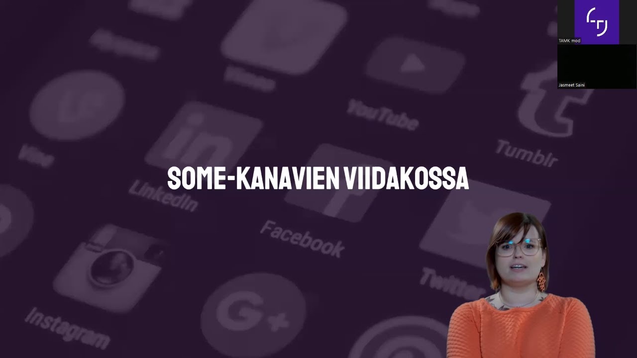 TAMK Alumni Luennot Ep. 1: Henna Paakinaho - Asiantuntijan ja asiantuntijaksi opiskelevan somenäkyv
