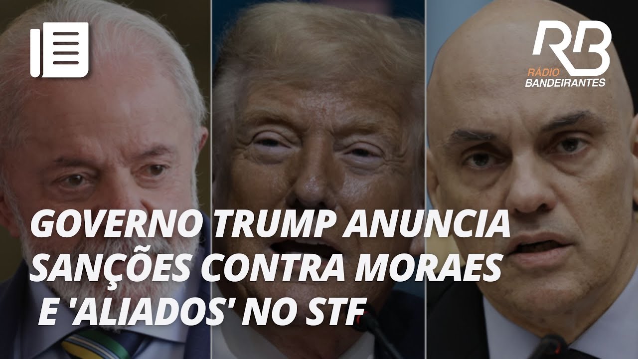 Risco de novas sanções de Trump contra o Brasil | Jornal Gente