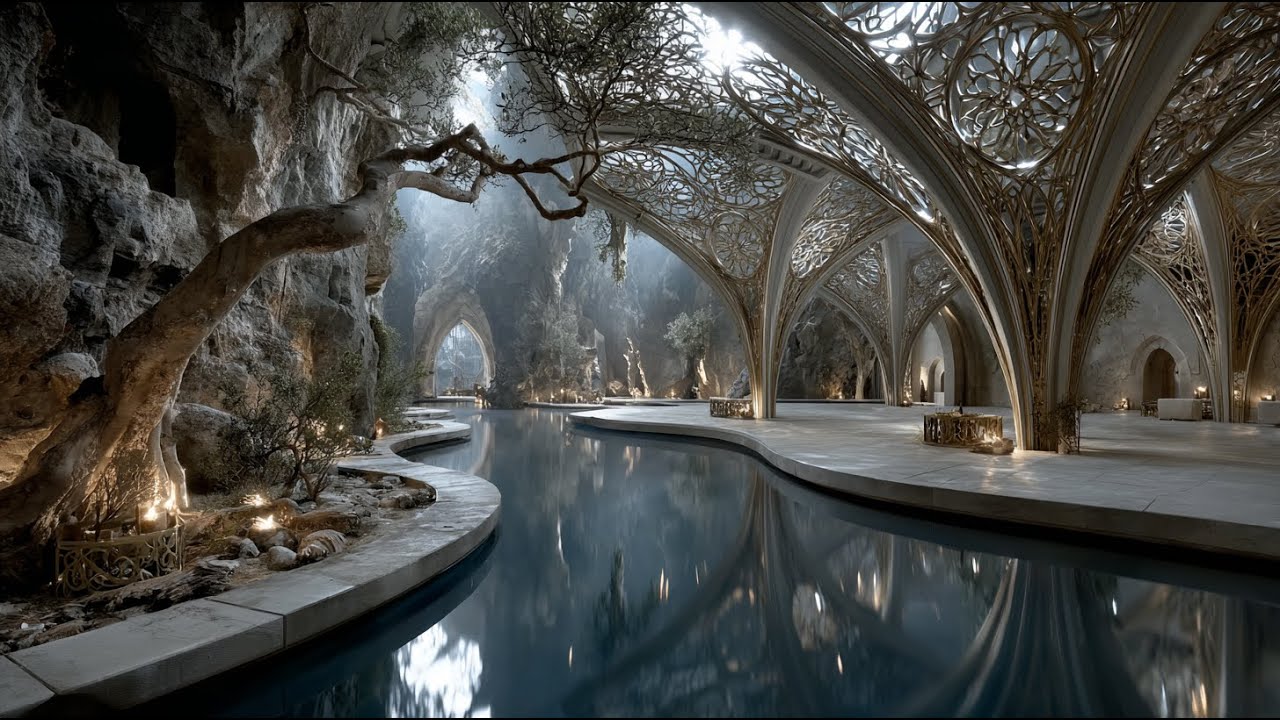 Sacred Depths of Nargothrond | Tolkien-Inspired | Silmarillion Ambient Music
