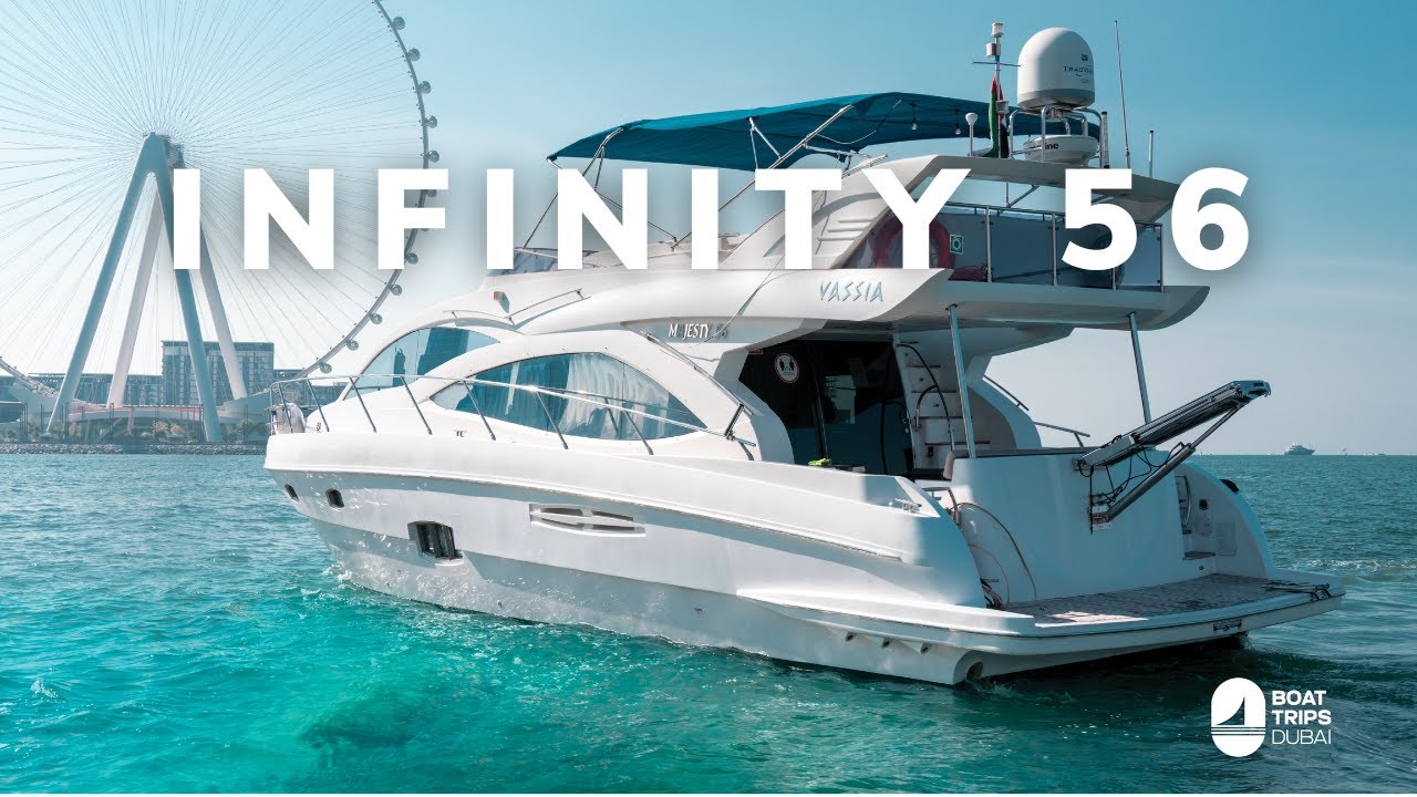 Boat Trips Dubai - Infinity 56