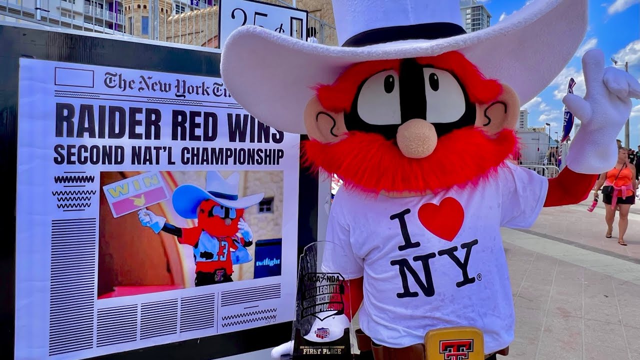 Raider Red NCA 2022 National Champion Skit