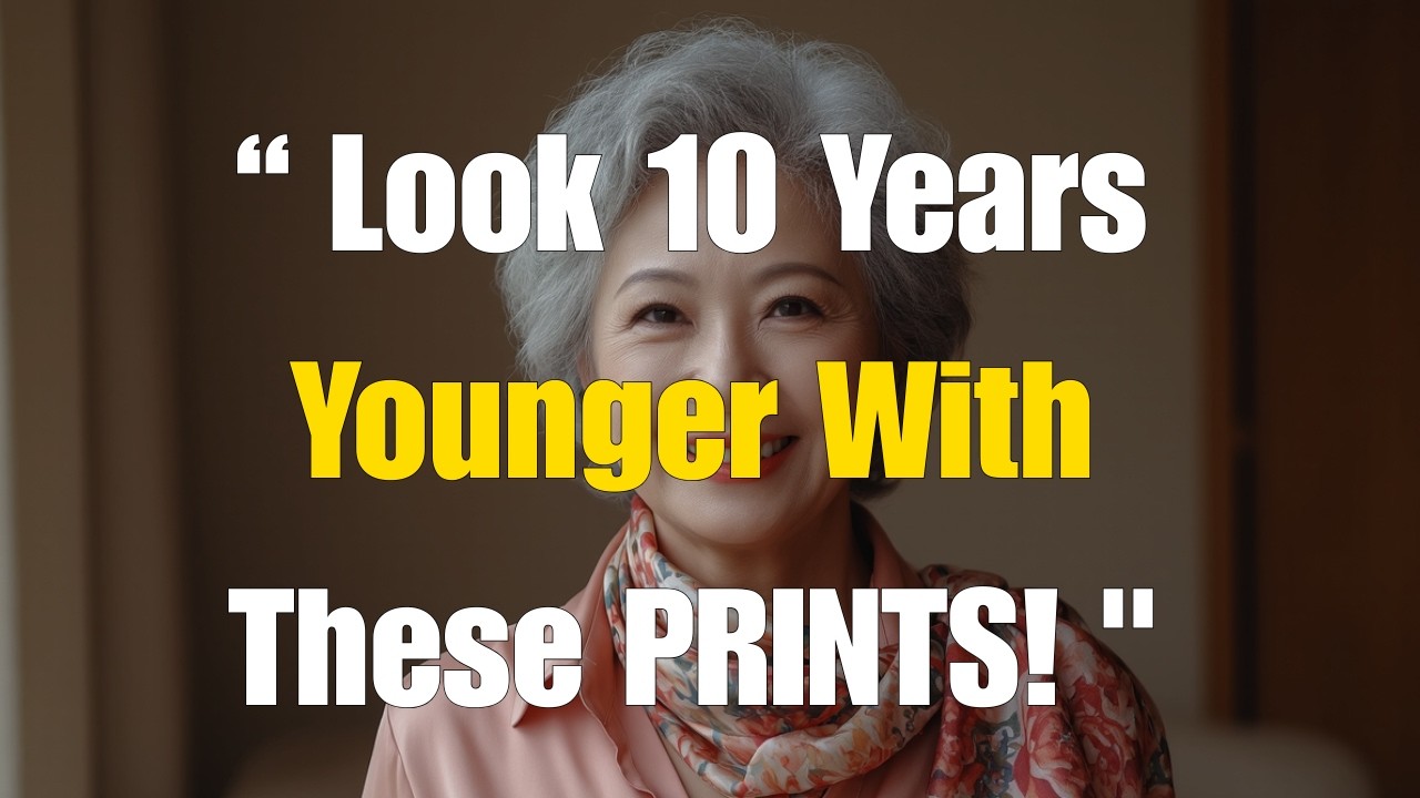 6 Age-Defying Prints Women Over 60 Swear By – Timeless, Youthful, and Budget-Friendly