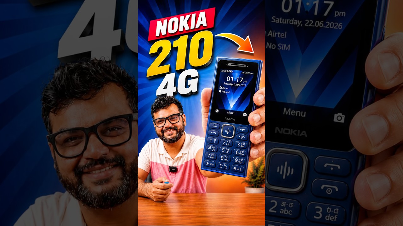 Nokia 210 4G Review!😱 AI + 4G in a Keypad Phone! #gadgetgig #nokia2104g #nokia10 #bestkeypadphone
