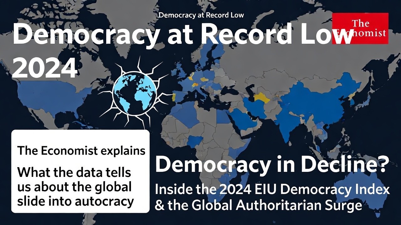Democracy in Decline? Inside the 2024 EIU Democracy Index & the Global Authoritarian Surge