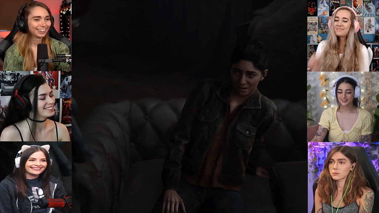 Female Gamers Reaction to Dina Revealing She's Pregnant in The Last of Us Part II (Reaction MASHUP!)