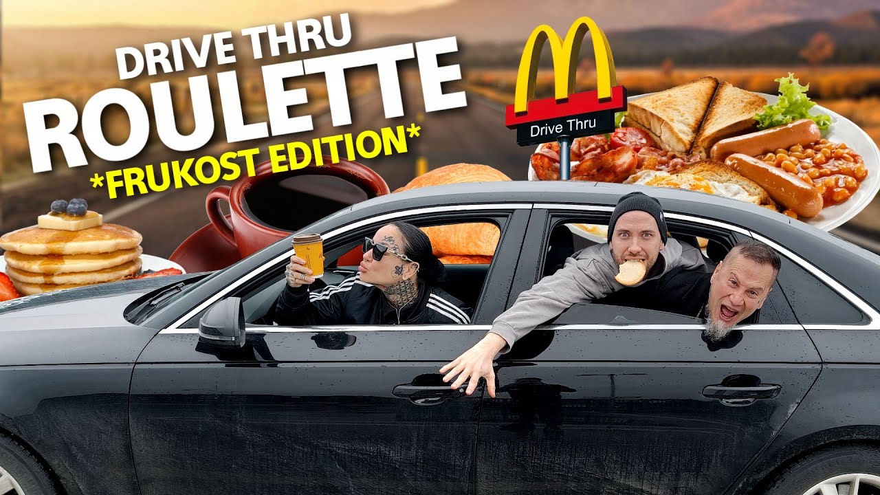 K&ouml;per Samma Mat Som Personen Framf&ouml;r - DRIVE THRU ROULETTE *Frukost Edition*