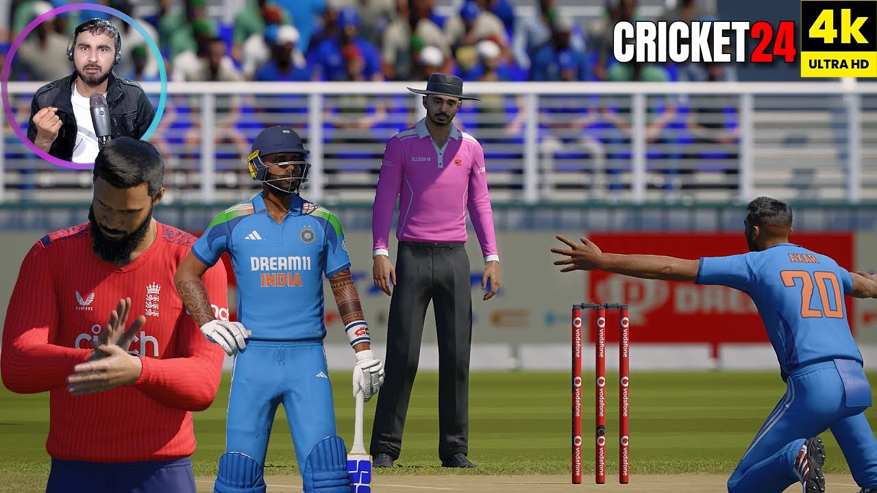 🔥 Spinners 🆚 Classy Batsmen 🏏| Cricket 24 India vs England 4k Gameplay