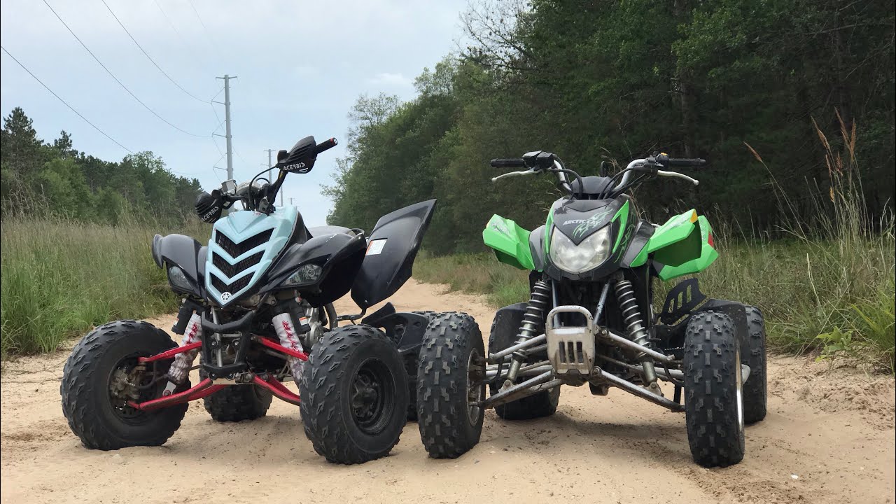 Chasing a Raptor 700 with a DVX 400