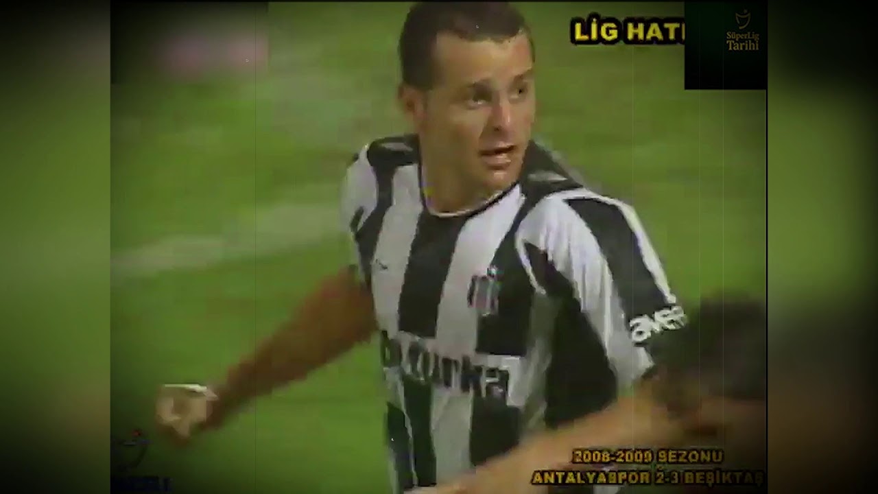 BJK 2-0'dan Dönüyor! Antalyaspor 2-3 Beşiktaş / 2008-09 Süper Lig