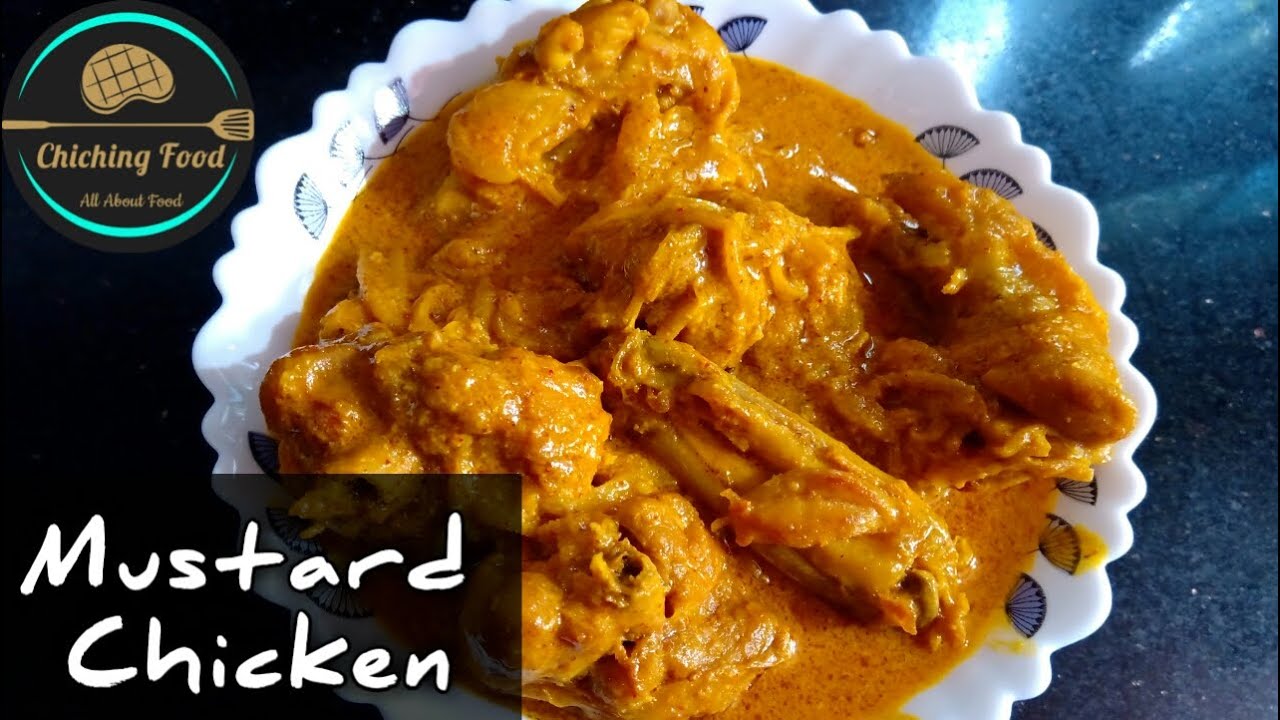 || Bengali Mustard Chicken || Sorshe Murgi Recipe || Creamy Sorshe Chicken || By Chiching Food ||