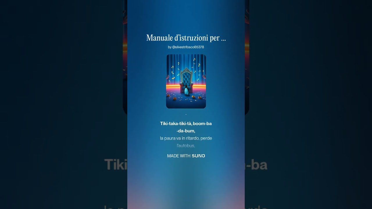 Manuale d’istruzioni per smontare un trono