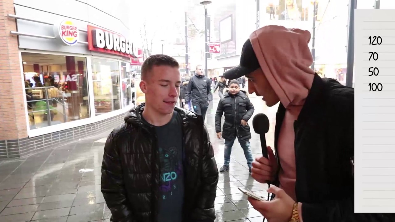HOEVEEL IS JOUW OUTFIT WAARD?? (ROTTERDAM) - SUPERGAANDE INTERVIEW