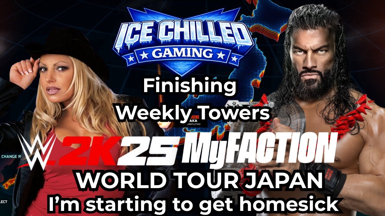 WWE 2K25 MyFaction 1P 🆚 COM: World Tour Japan/Weekly Towers (Tue.Feb.W1.2026) | Voiced Stream