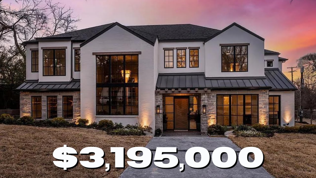 TOUR A $3.1M Modern Farm House In Dallas TX | Texas Real Estate | Dallas Realtor| Far North Dallas