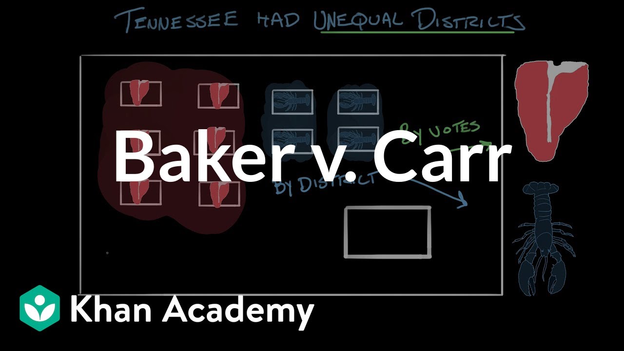 Baker v. Carr | Interactions among branches of government | US government and civics | Khan Academy