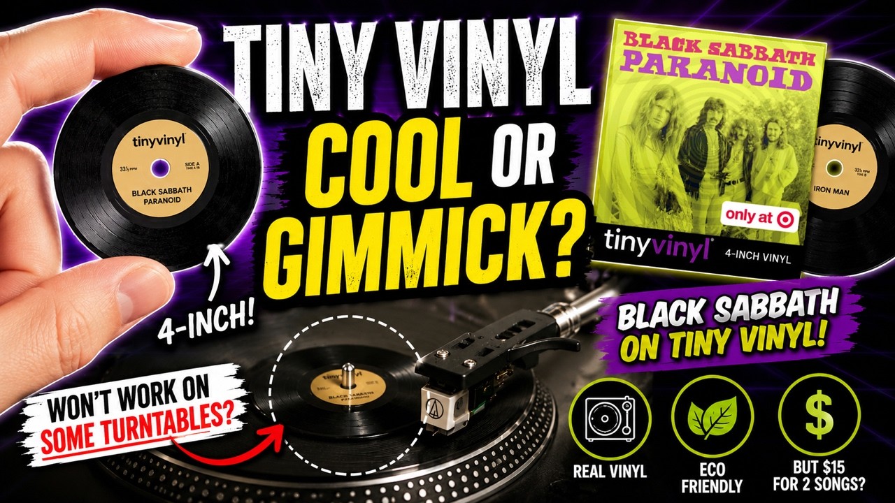 Reaction to the “Tiny Vinyl” Format from a Metal Guy Perspective