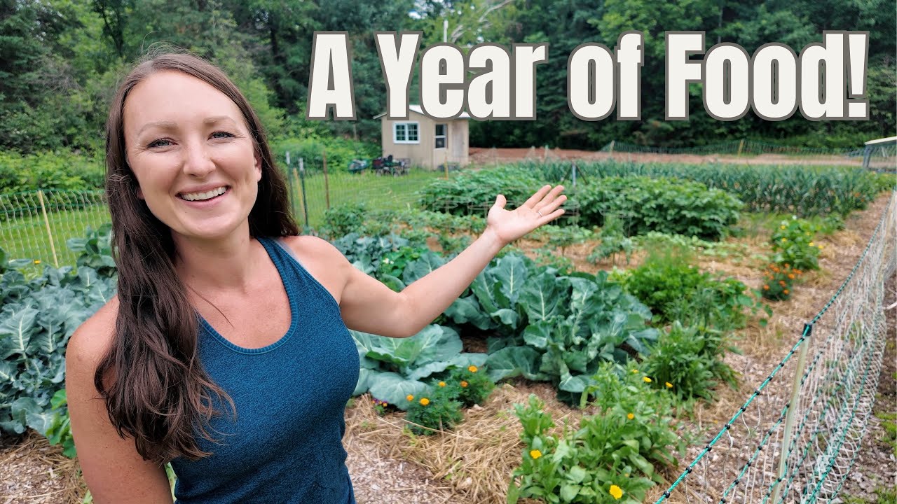 Growing a YEAR'S WORTH of Food! June Garden Tour | Zone 4A Minnesota