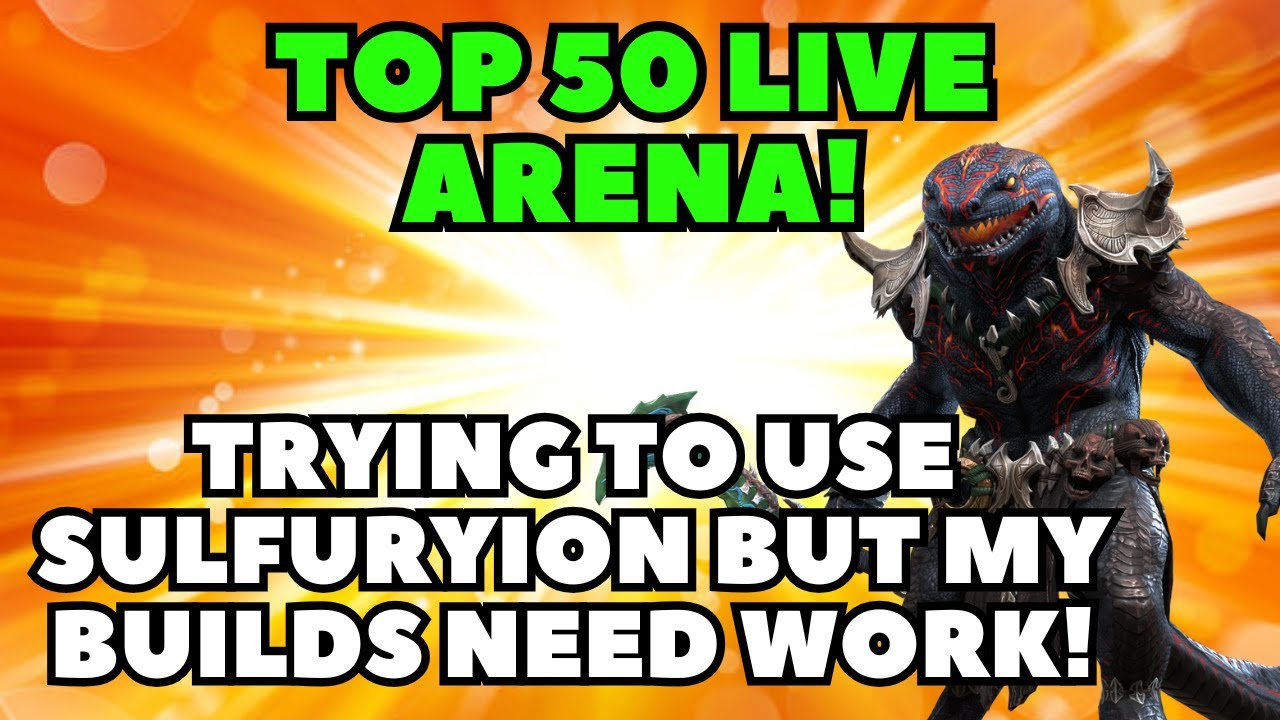 Trying To Use Sulfuryion But My Builds (And Blessings) Need Work!