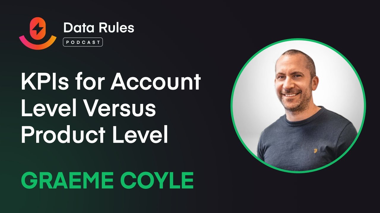 KPIs for Account Level Versus Product Level