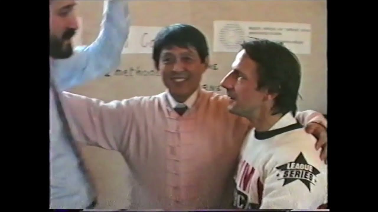 Exclusive Dr Shen Hongxun demo filmed W  Toch responible Martial Arts ALTERNATIVA 1988