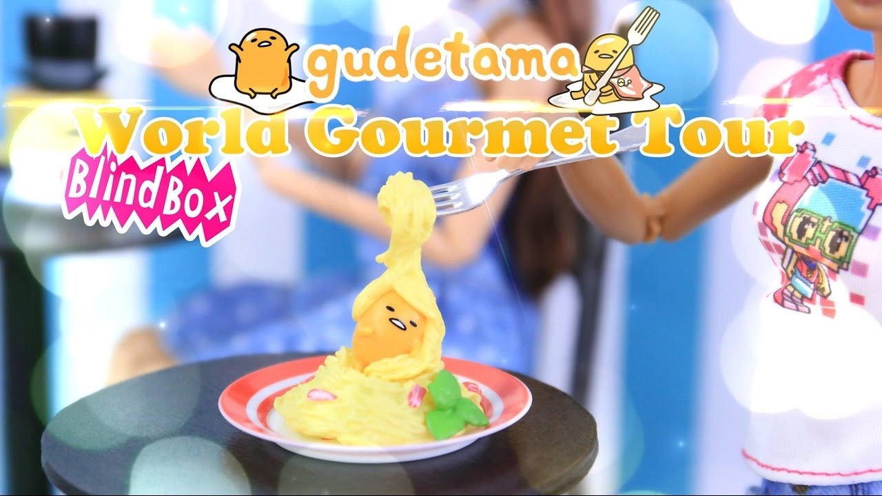 Unbox Daily: Gudetama World Gourmet Tour Caixas cegas | 