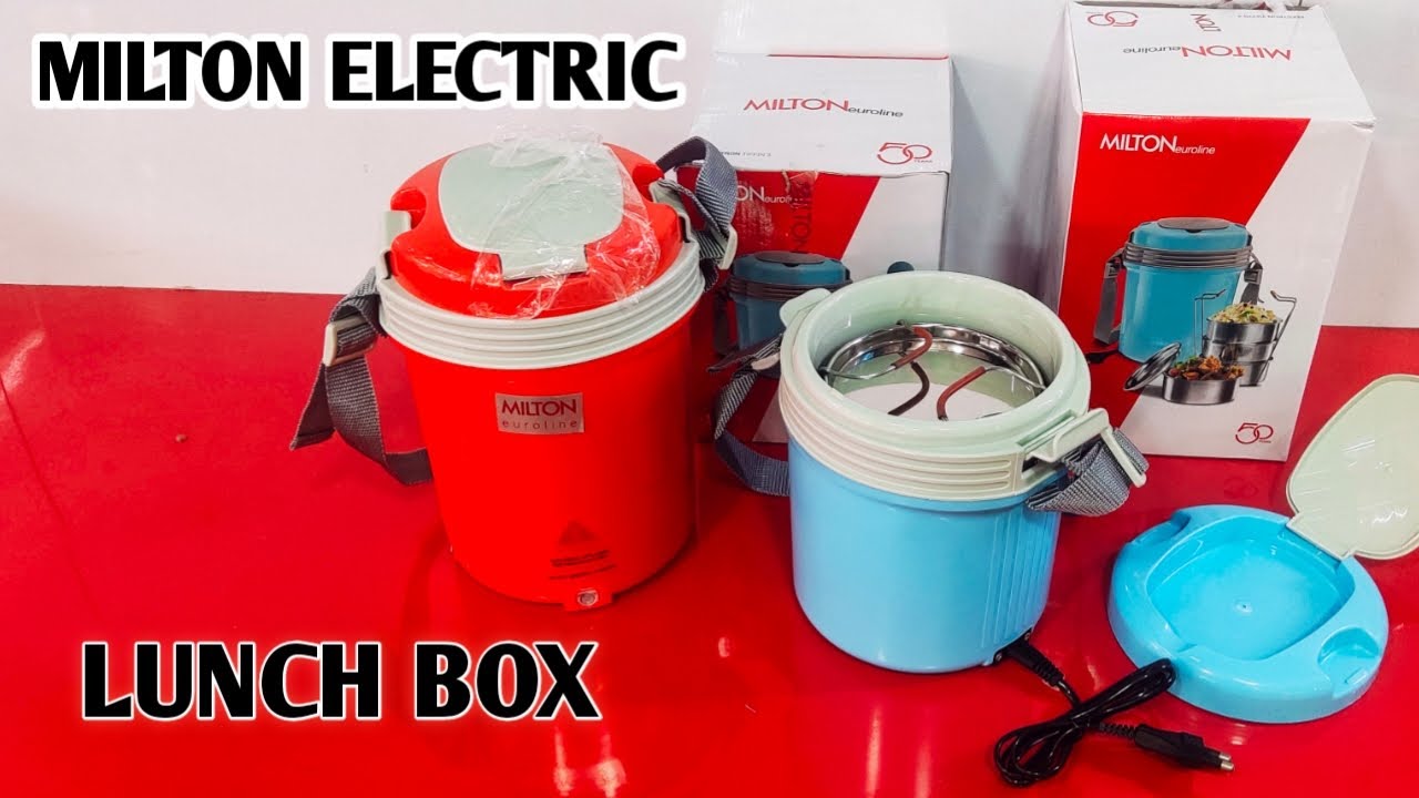 Milton Electric Office Tiffin Box 3&4 Container | Electric Lunch Box Review In Hindi