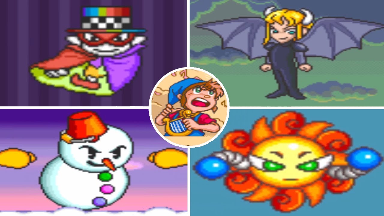 Game n°165 - DoReMi Fantasy: Milon no DokiDoki Daibōken ( SNES ) All bosses
