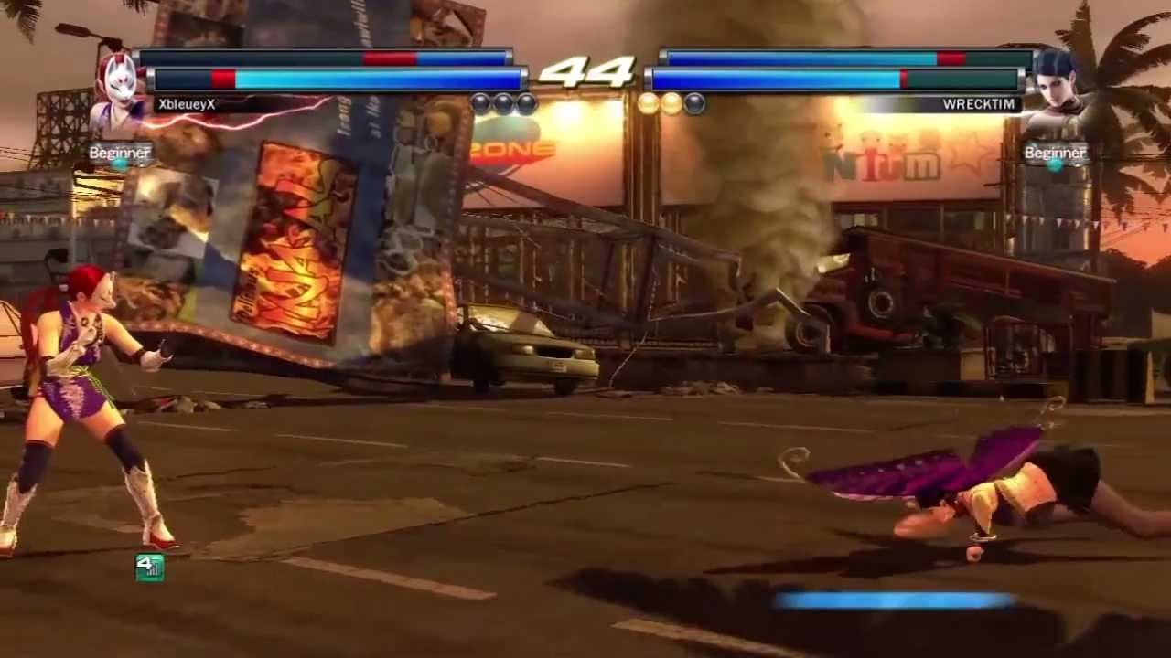 Tekken Tag Tournament 2: Jin/Kunimitsu Vs. Zafina/Kunimitsu | Player Match #2