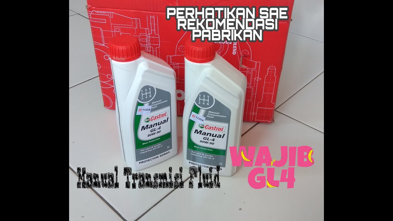 Review Oli Transmisi Manual || MTF Castrol GL-4 SAE 80W90